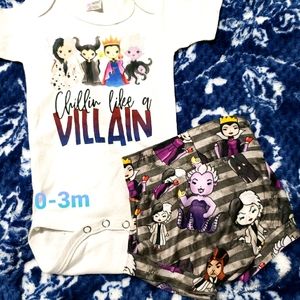 Onesie and matching bummies